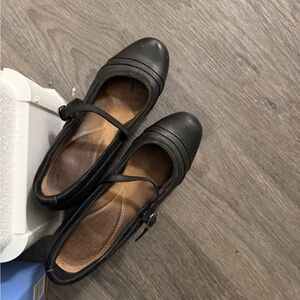 Classic Black Mary Jane heels  - well worn